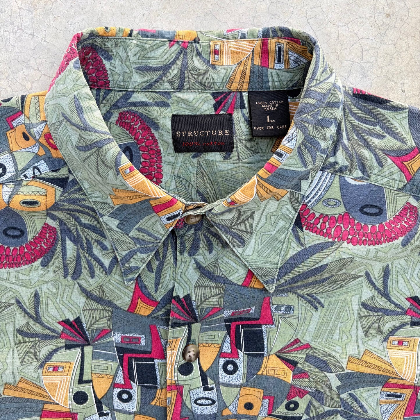 Vintage Cotton Shirt ‘’Structure’’