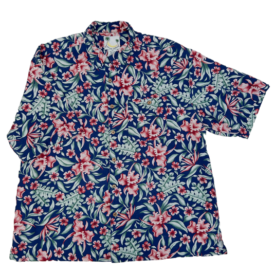 Vintage Silk Shirt ‘’Banana Cabana’’