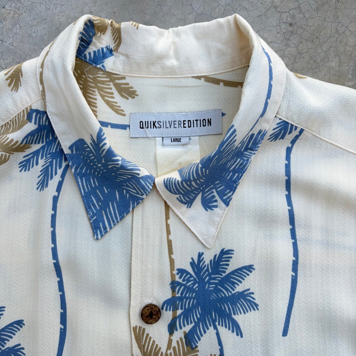 Hawaiian Silk Shirt ‘’Quicksilver Edition’’