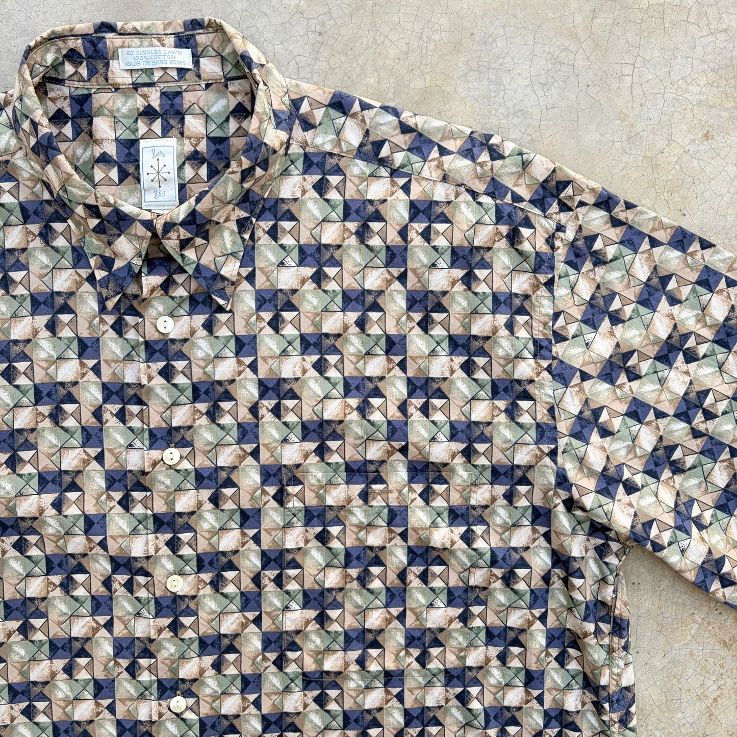 Vintage Cotton Shirt ‘’Burma Bibas’’
