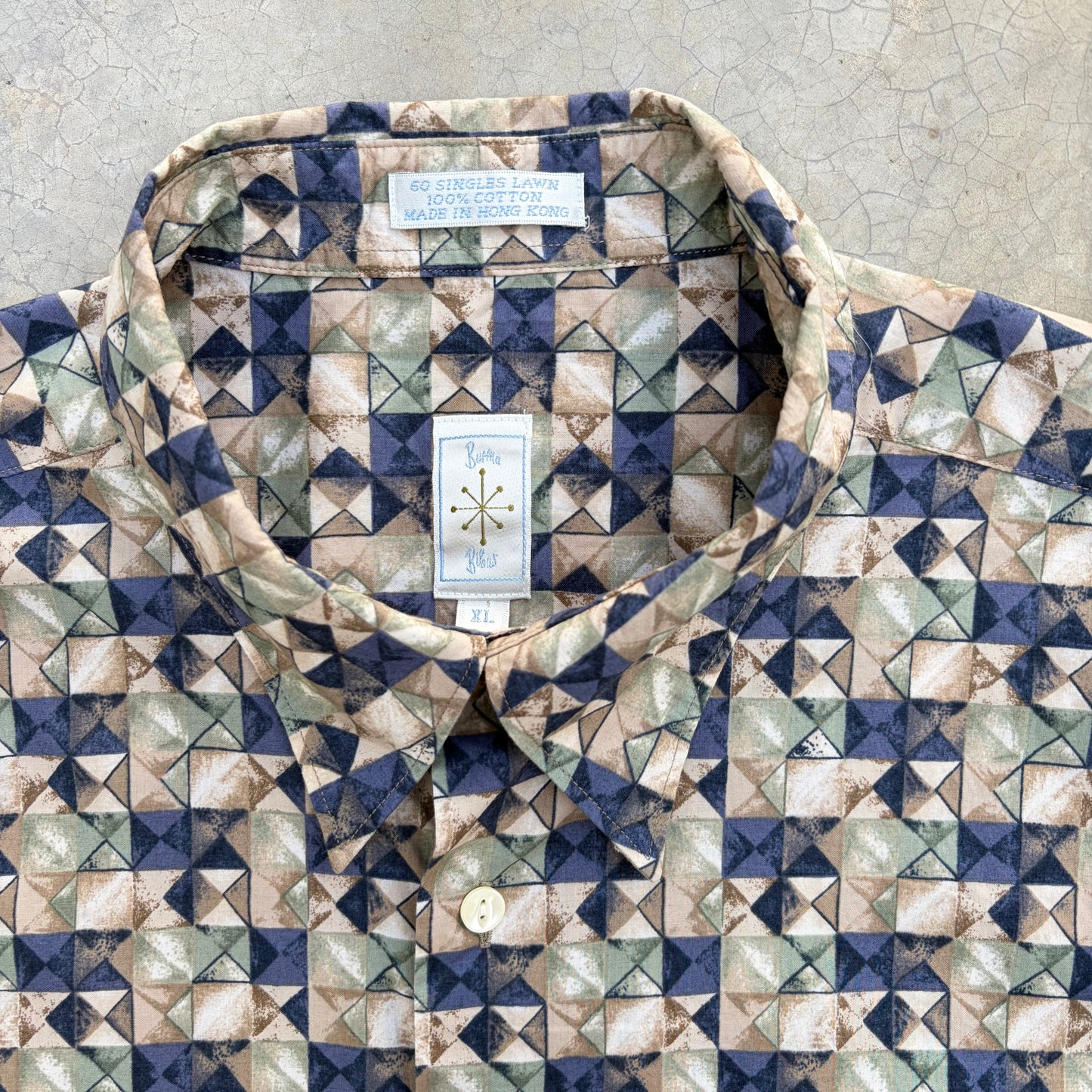 Vintage Cotton Shirt ‘’Burma Bibas’’