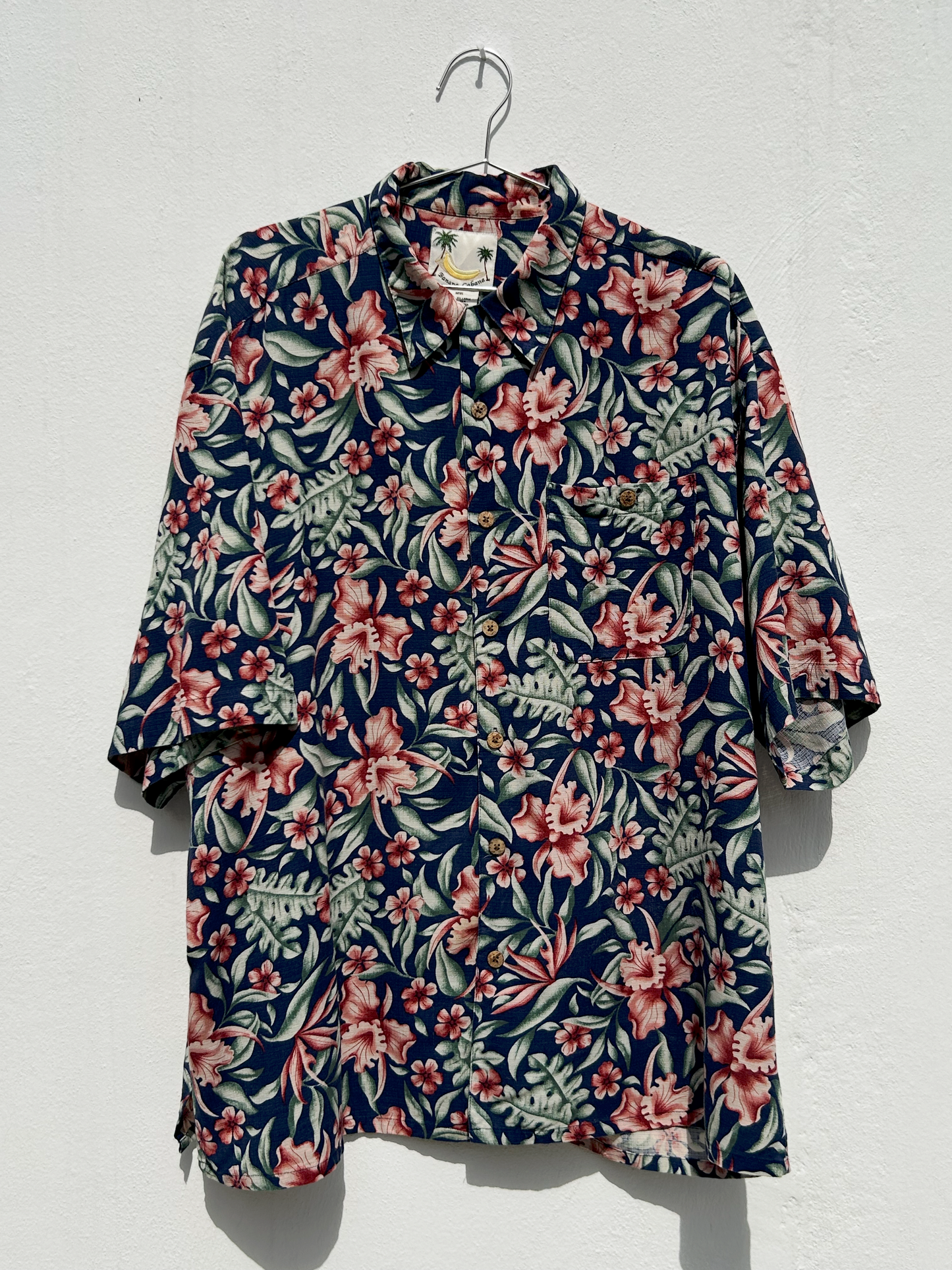 Vintage Silk Shirt ‘’Banana Cabana’’