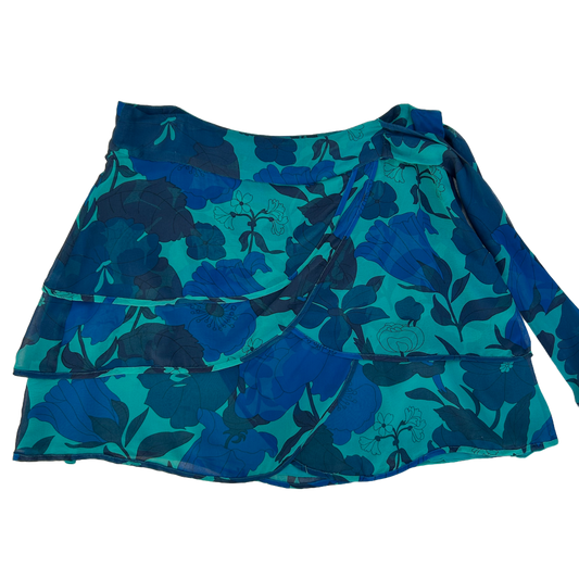 Vintage Tiered Silk Mini Skirt ‘’Lux’’