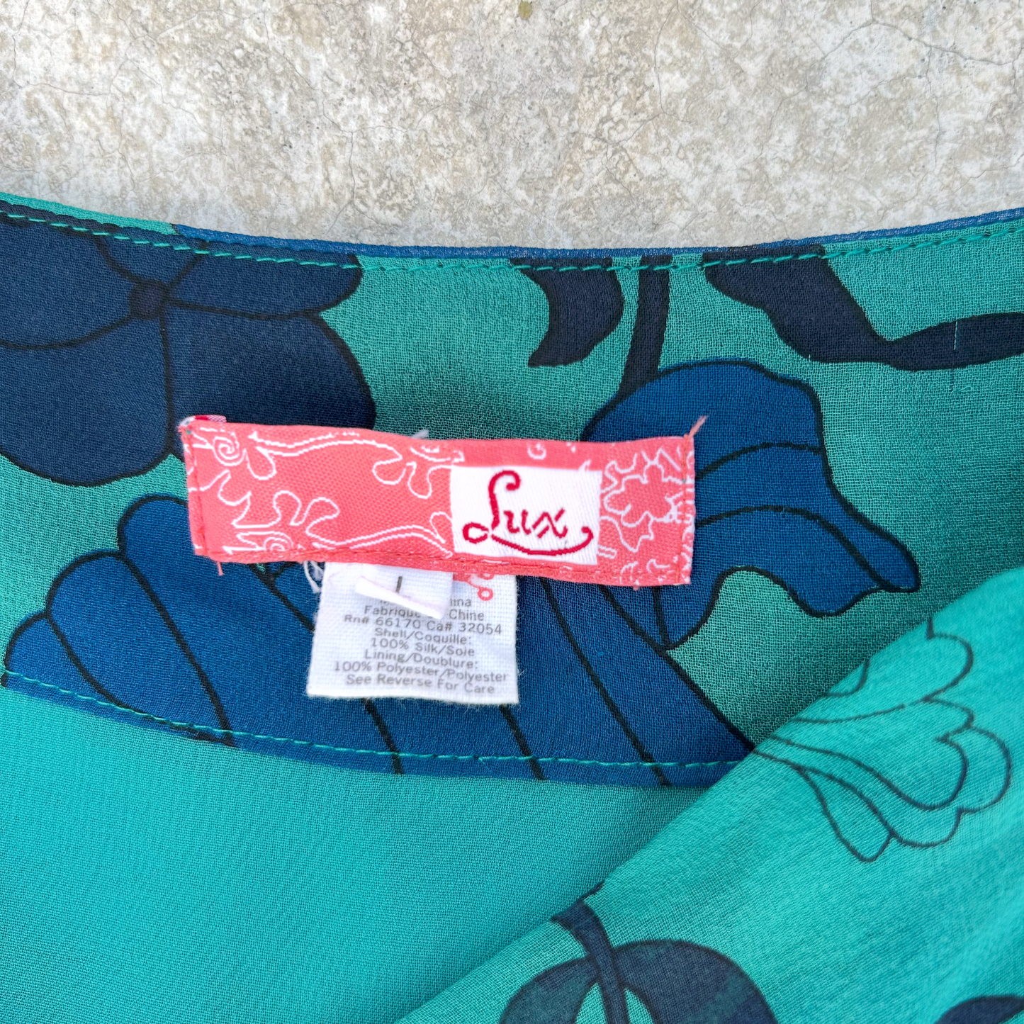 Vintage Tiered Silk Mini Skirt ‘’Lux’’