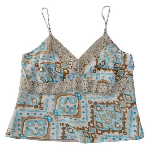 Vintage Silk Slip Top ‘’Daisy Fuentes’’