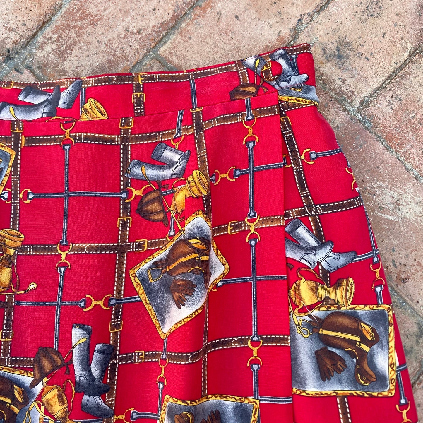 Vintage Pencil Silk Skirt ‘’Avery Quinn Design’’