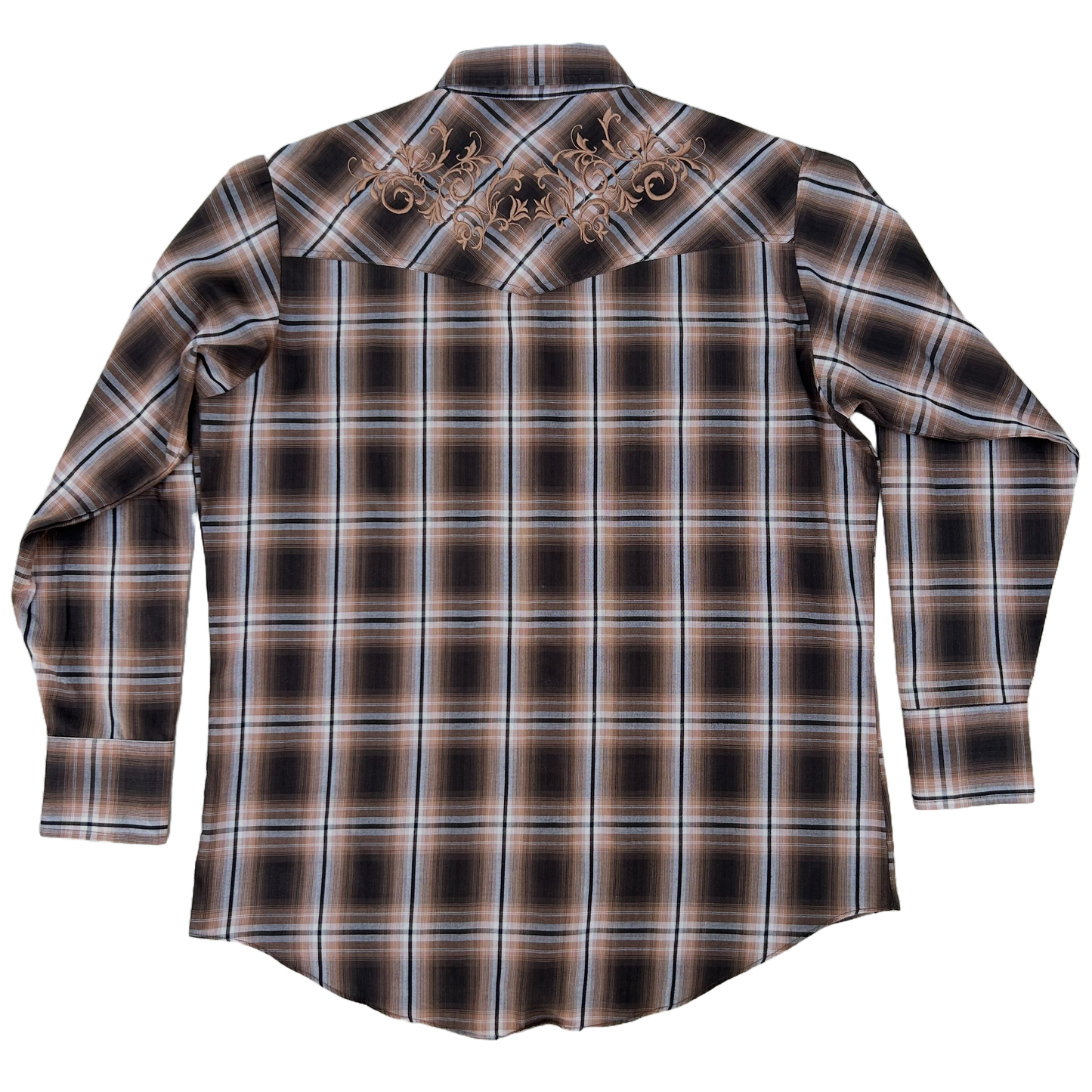 Vintage Western Cotton Blend Shirt  ‘’Ely Cattleman’’