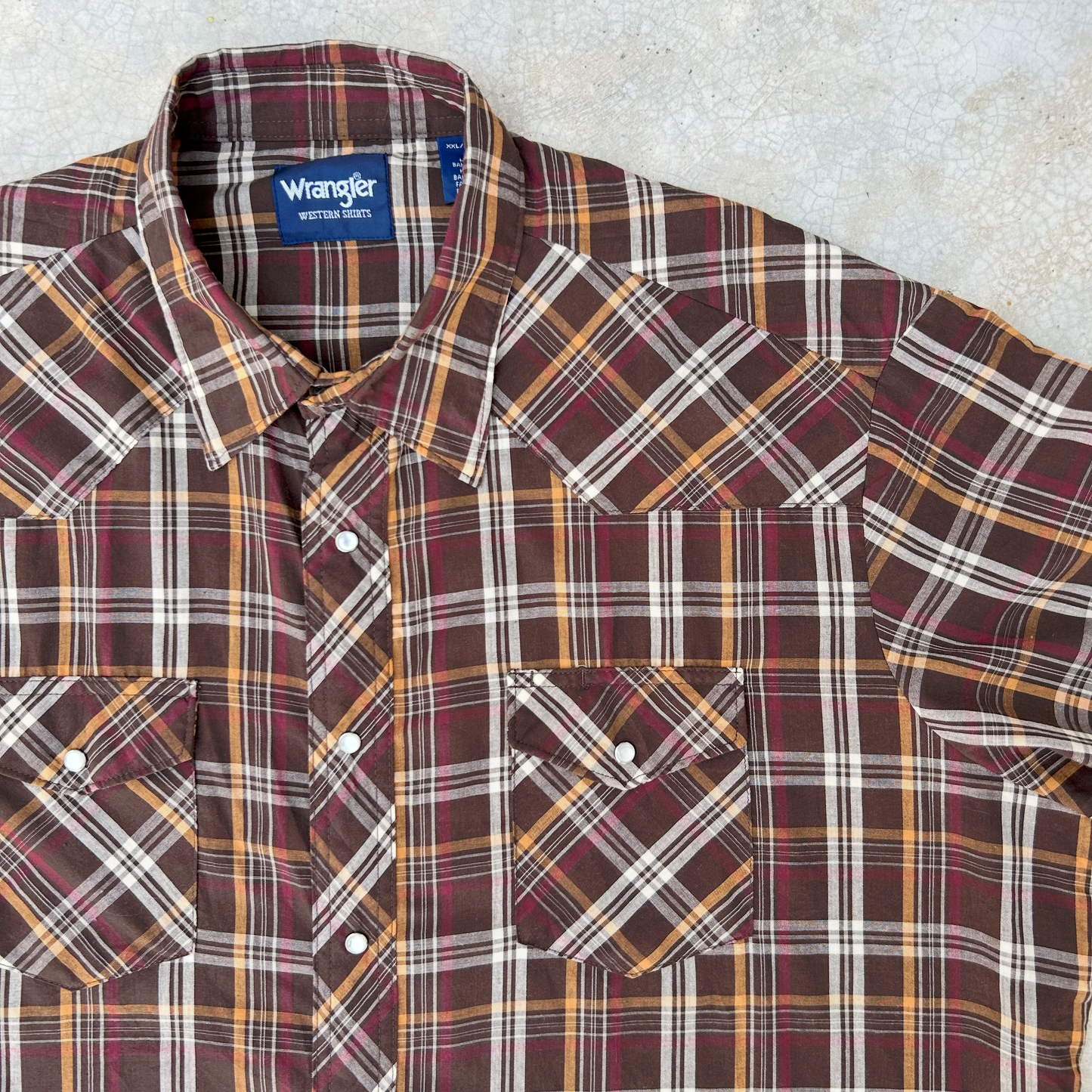 Vintage Western Cotton Blend Shirt  ‘’Wrangler’’