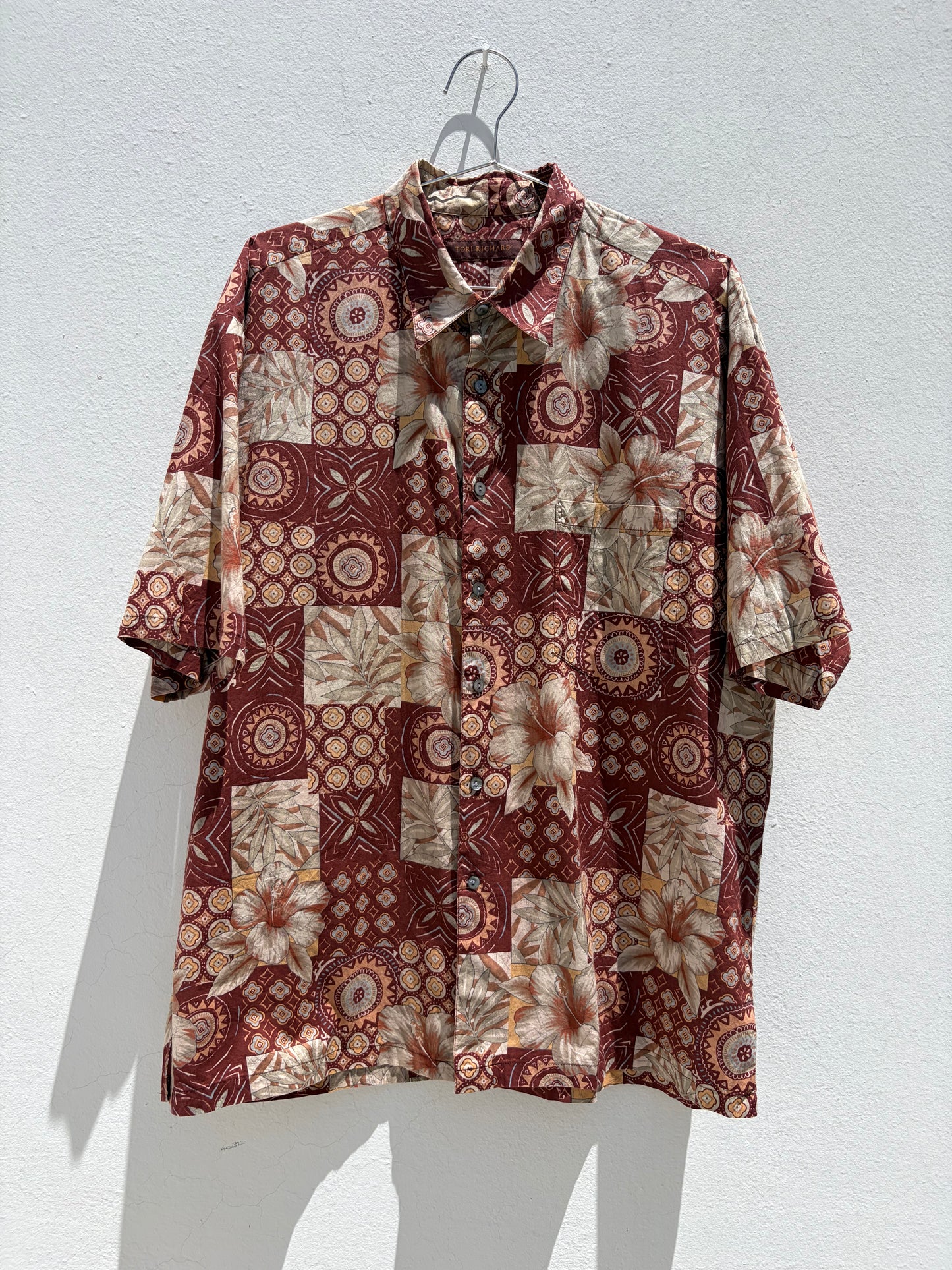 Vintage Hawaiian Cotton Shirt ‘’Tori Richard’’