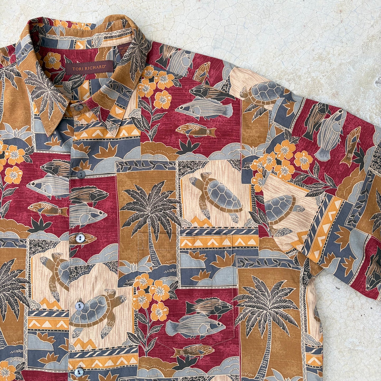 Vintage Cotton Shirt ‘’Tori Richard’’