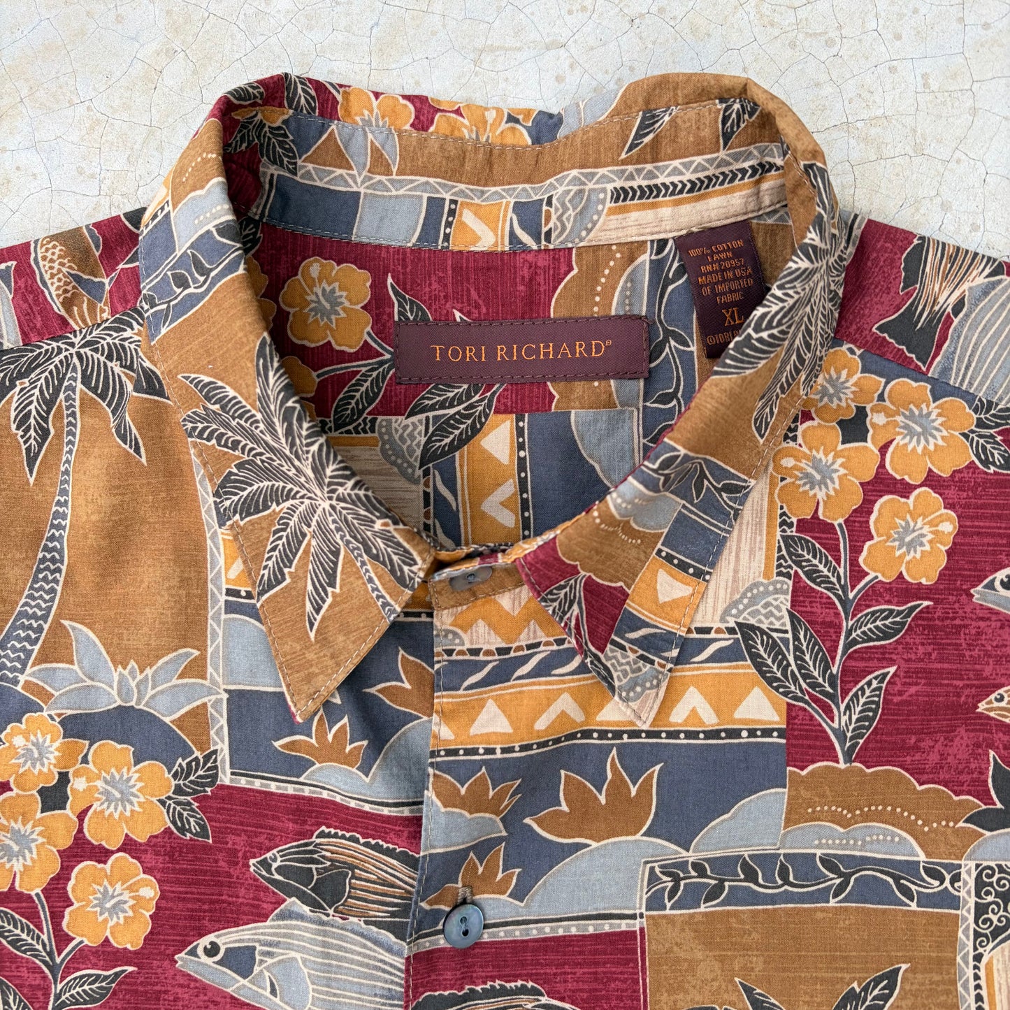 Vintage Cotton Shirt ‘’Tori Richard’’
