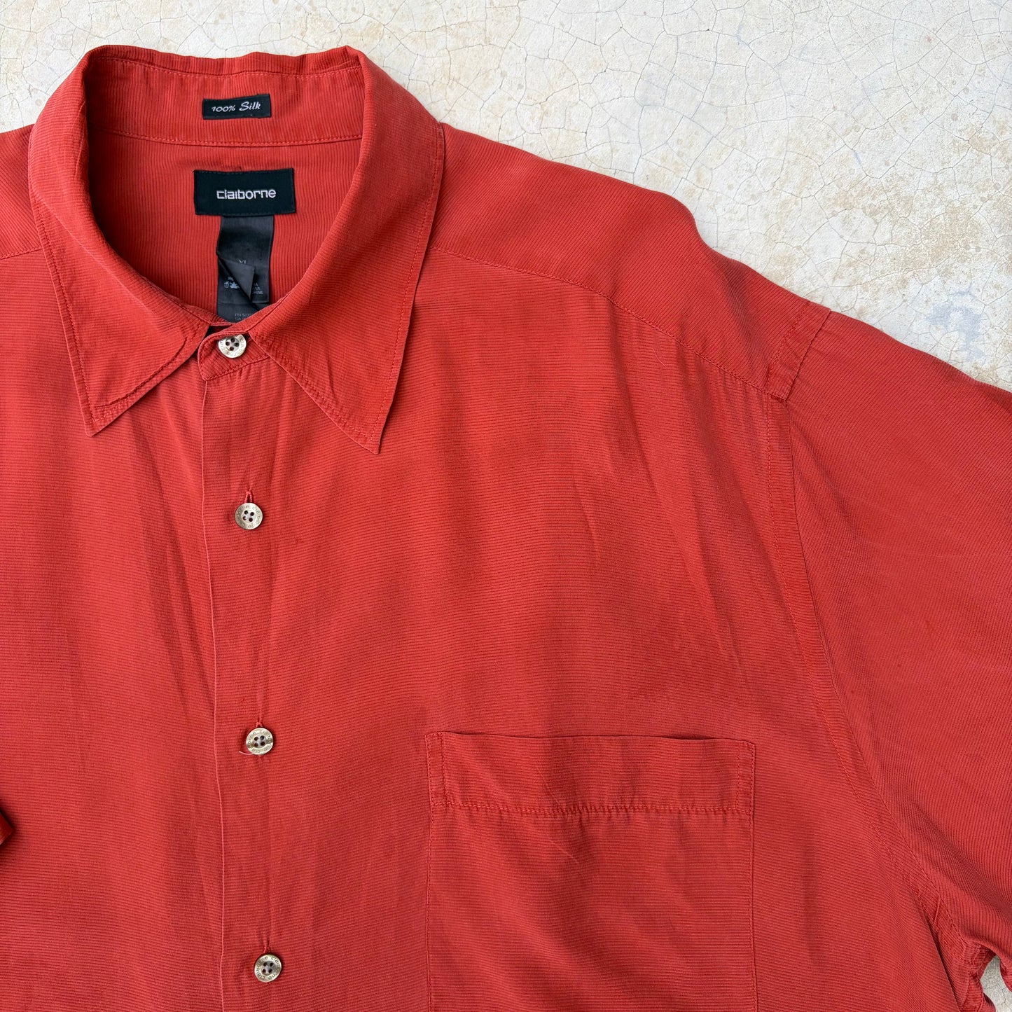 Silk Shirt ‘’Claiborne’’