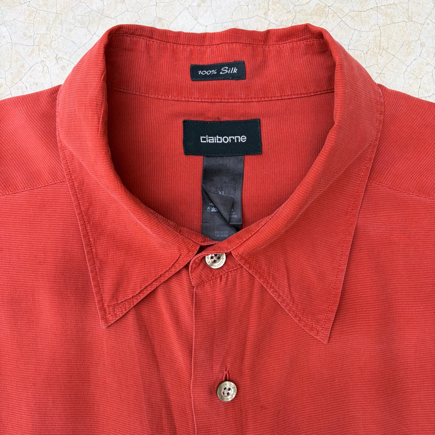 Silk Shirt ‘’Claiborne’’
