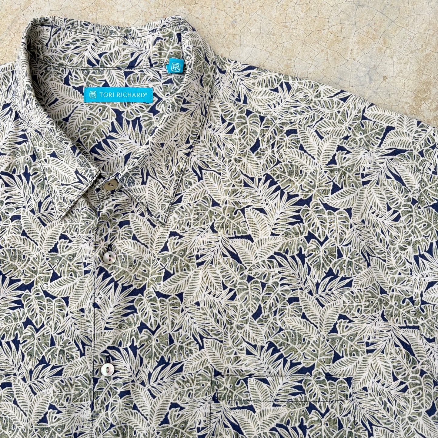 Vintage Hawaiian Cotton Shirt ‘’Tori Richard’’