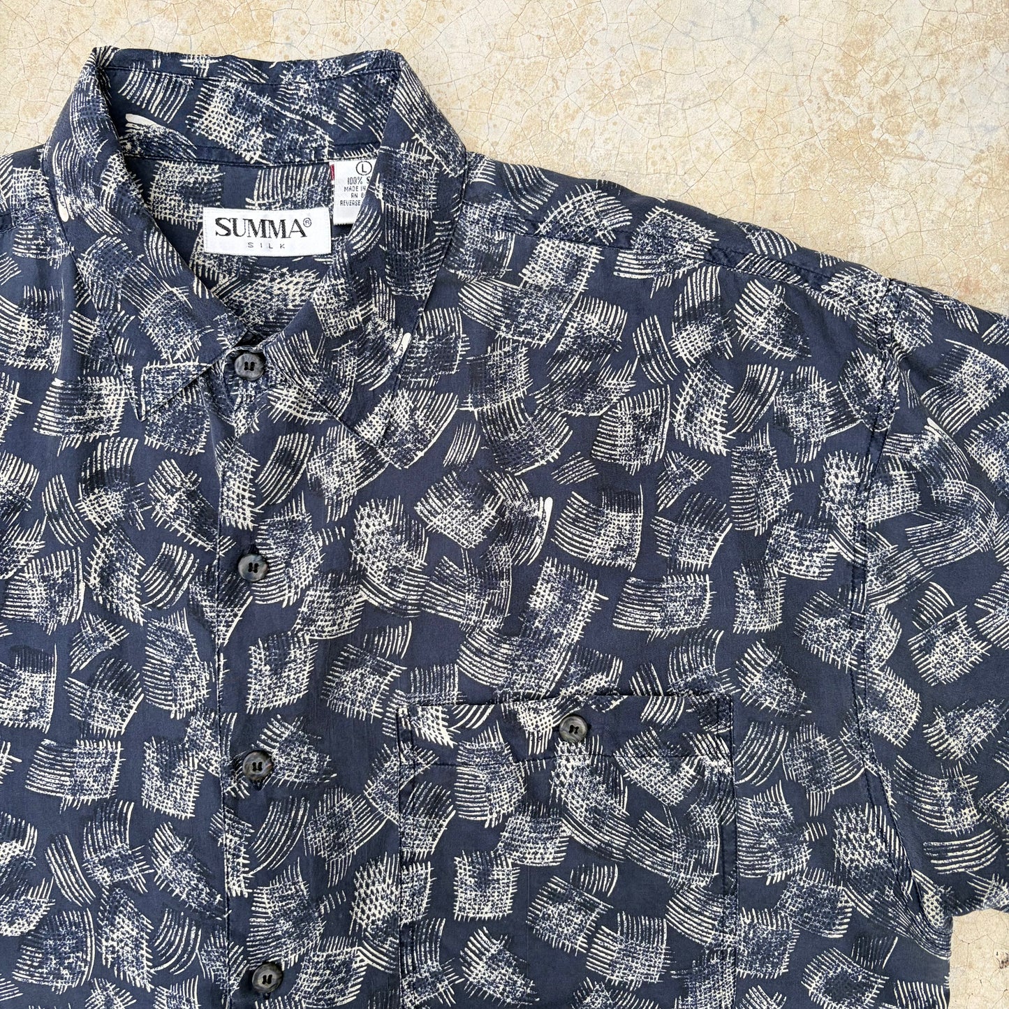 Vintage Silk Shirt ‘’Summa’’