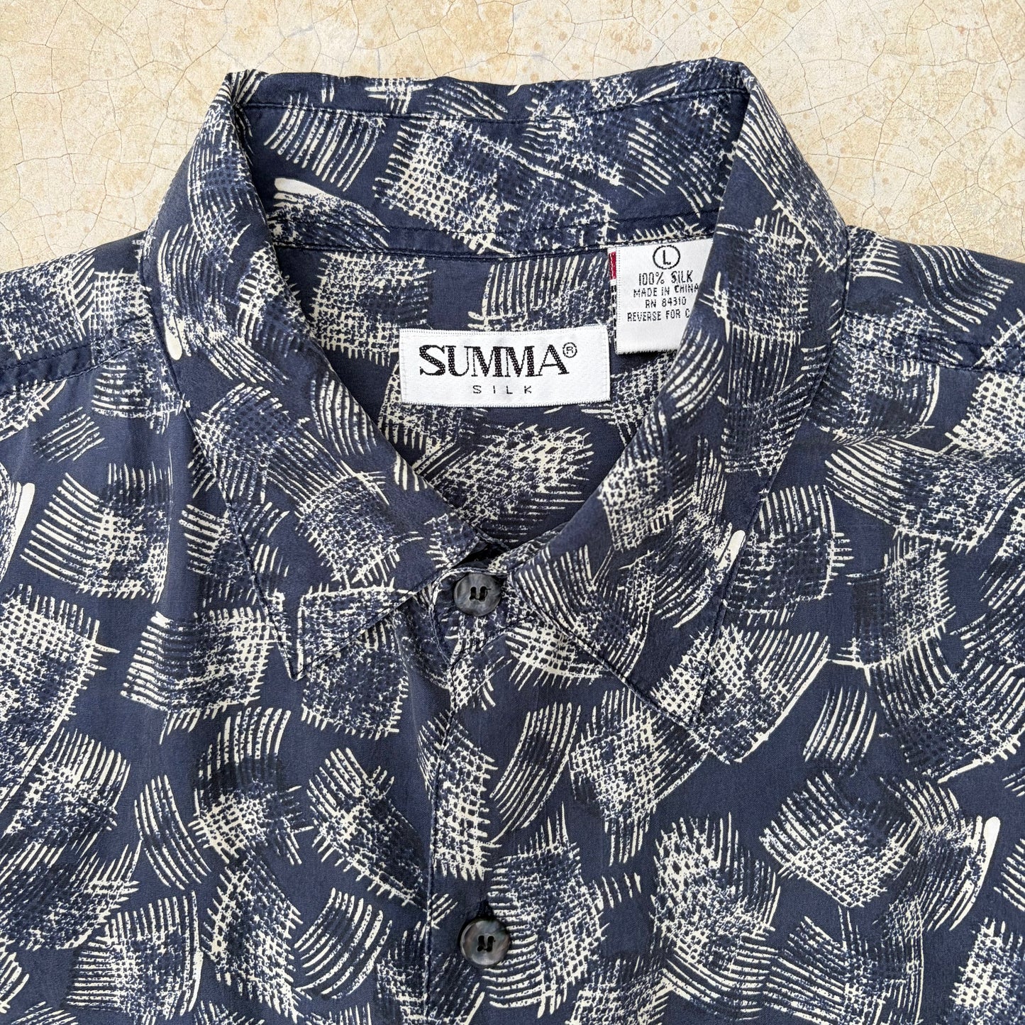 Vintage Silk Shirt ‘’Summa’’