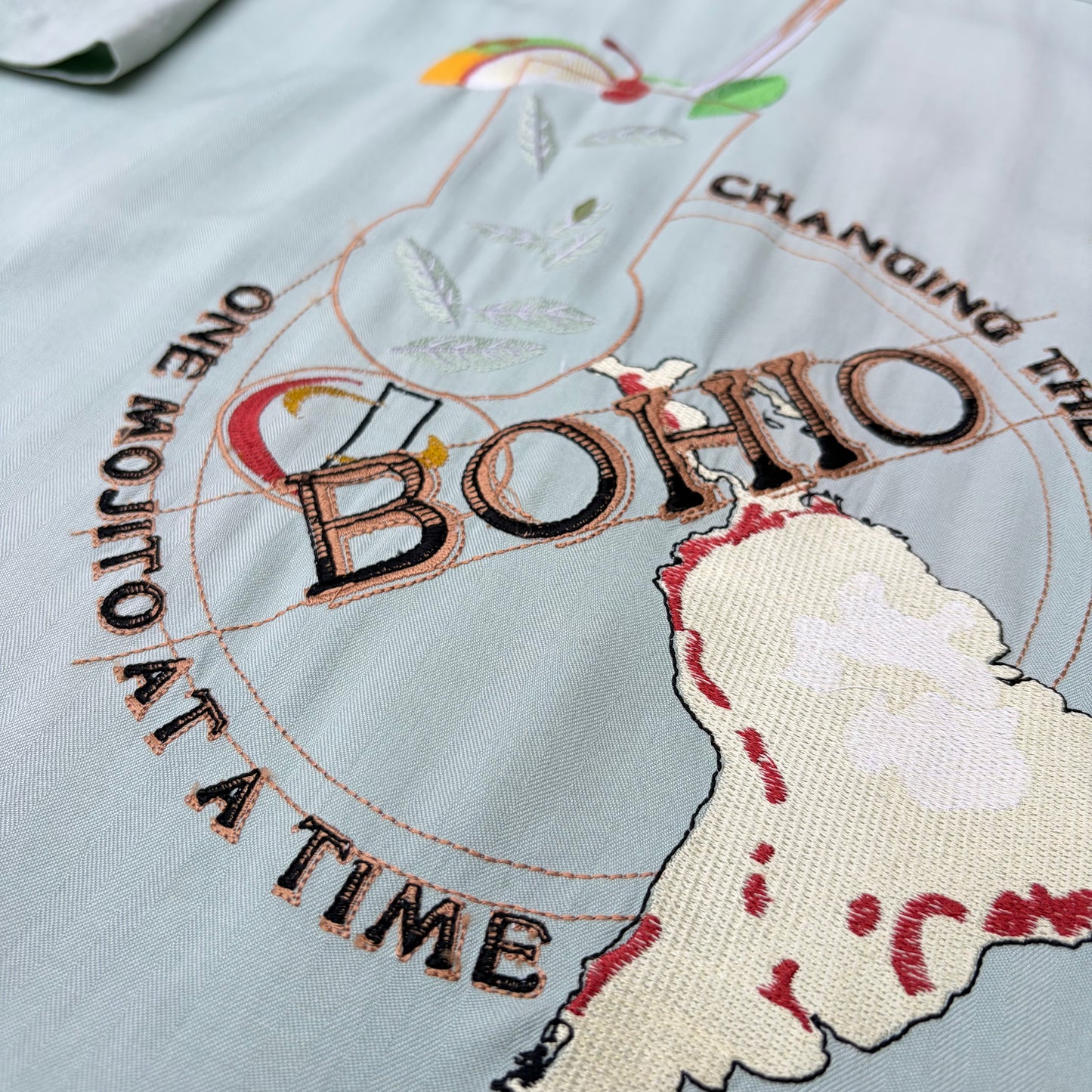 Vintage Silk Shirt ‘’Bohio’’