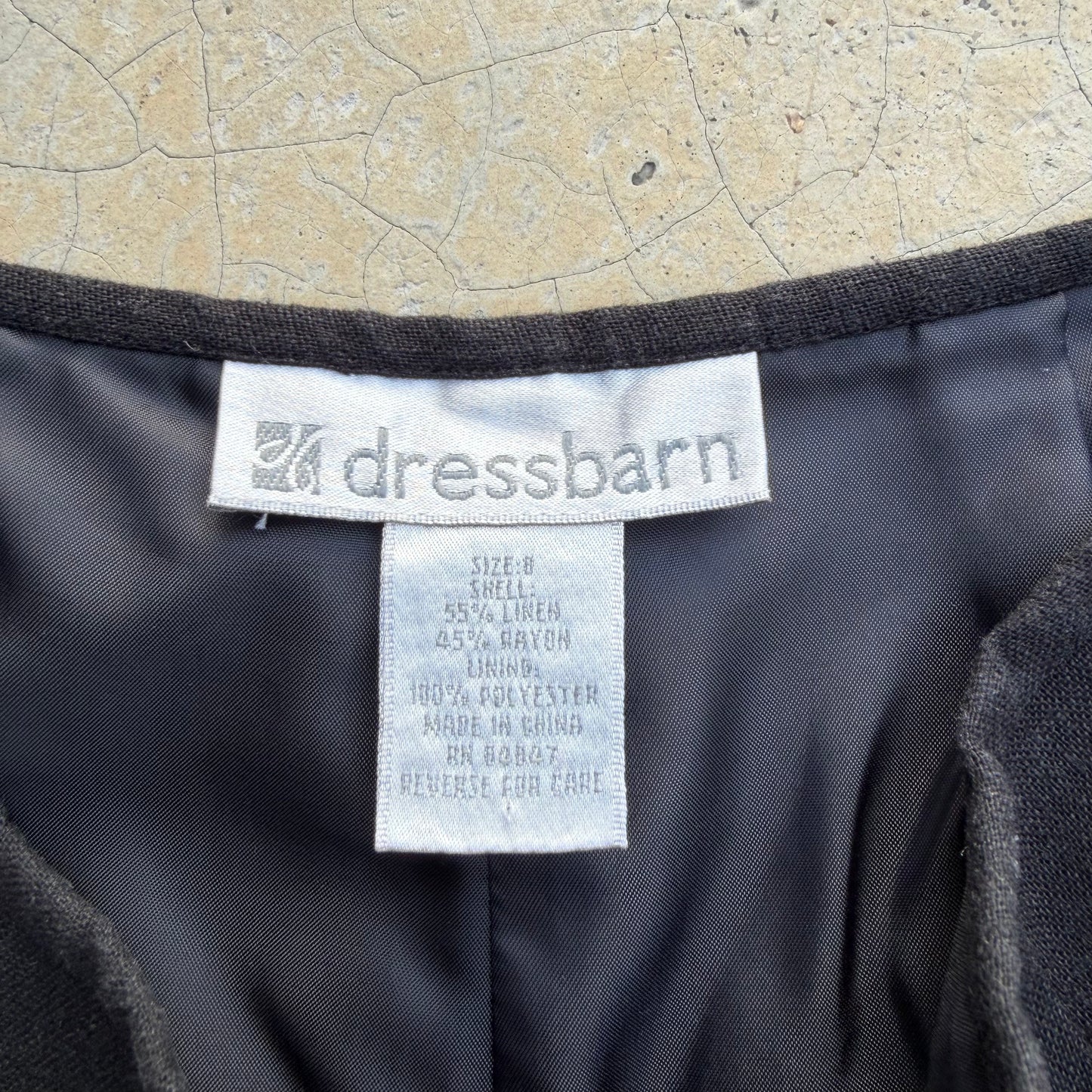 Vintage Linen Blend Capri Trousers ‘’Dressbarn’’
