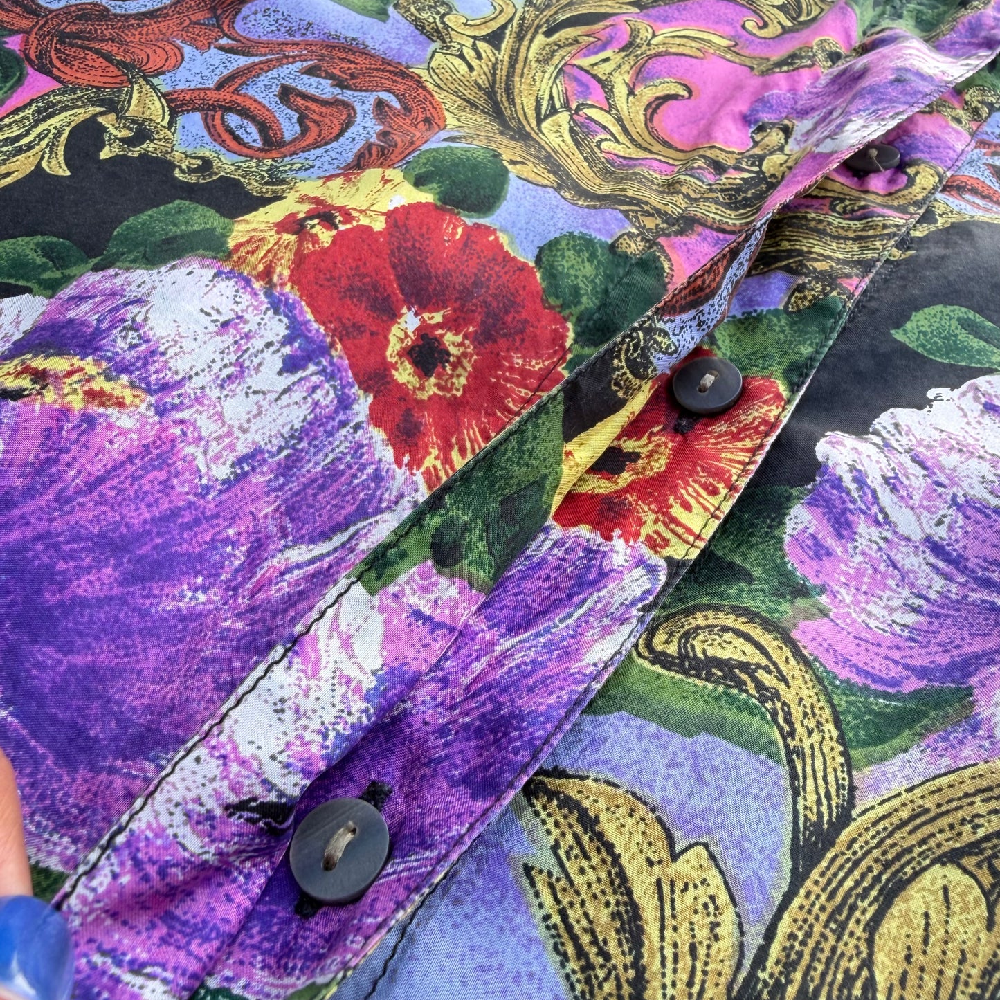 Vintage 90’s Silk Shirt ‘’Tribes for her’’