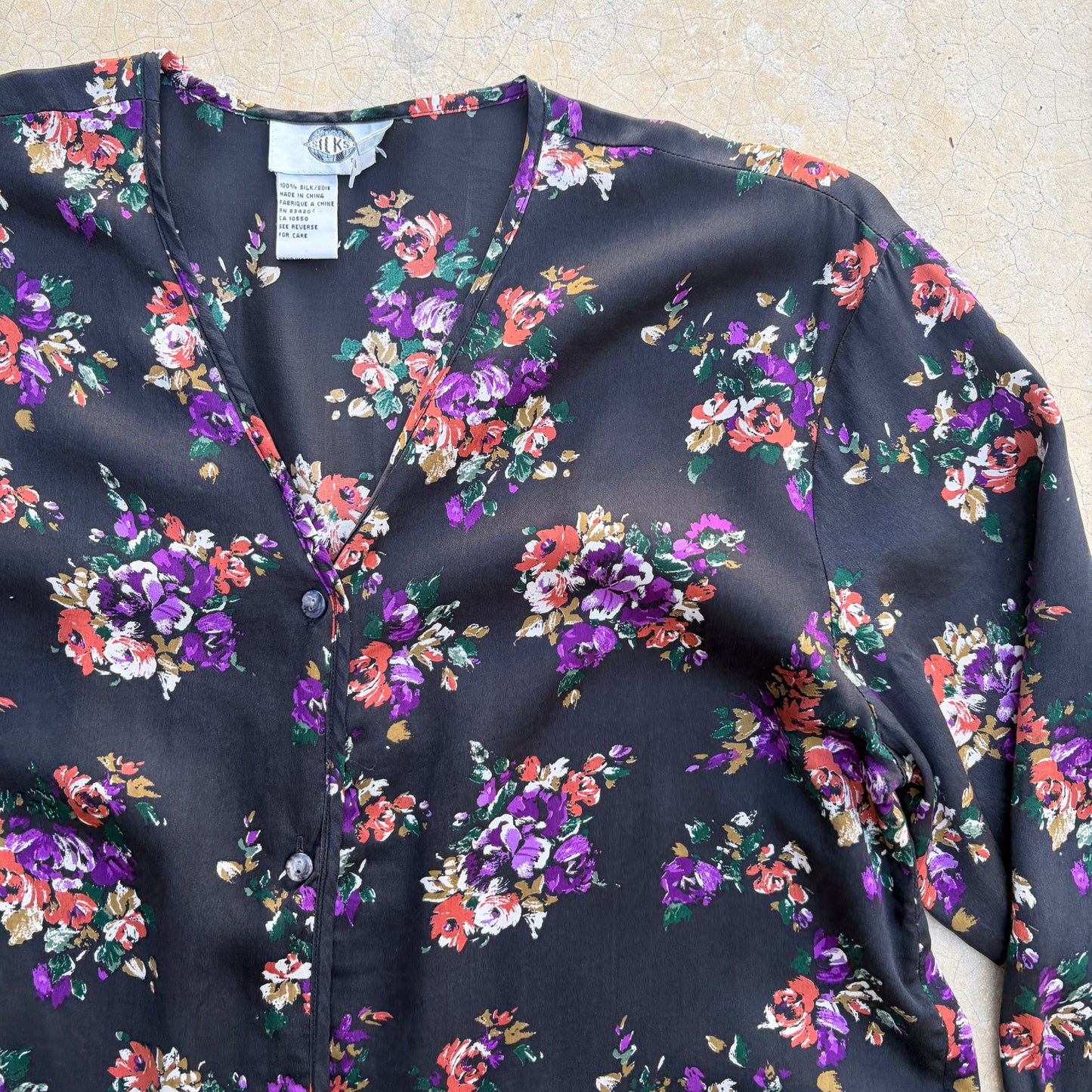 Vintage Silk Blouse ‘’Silks’’