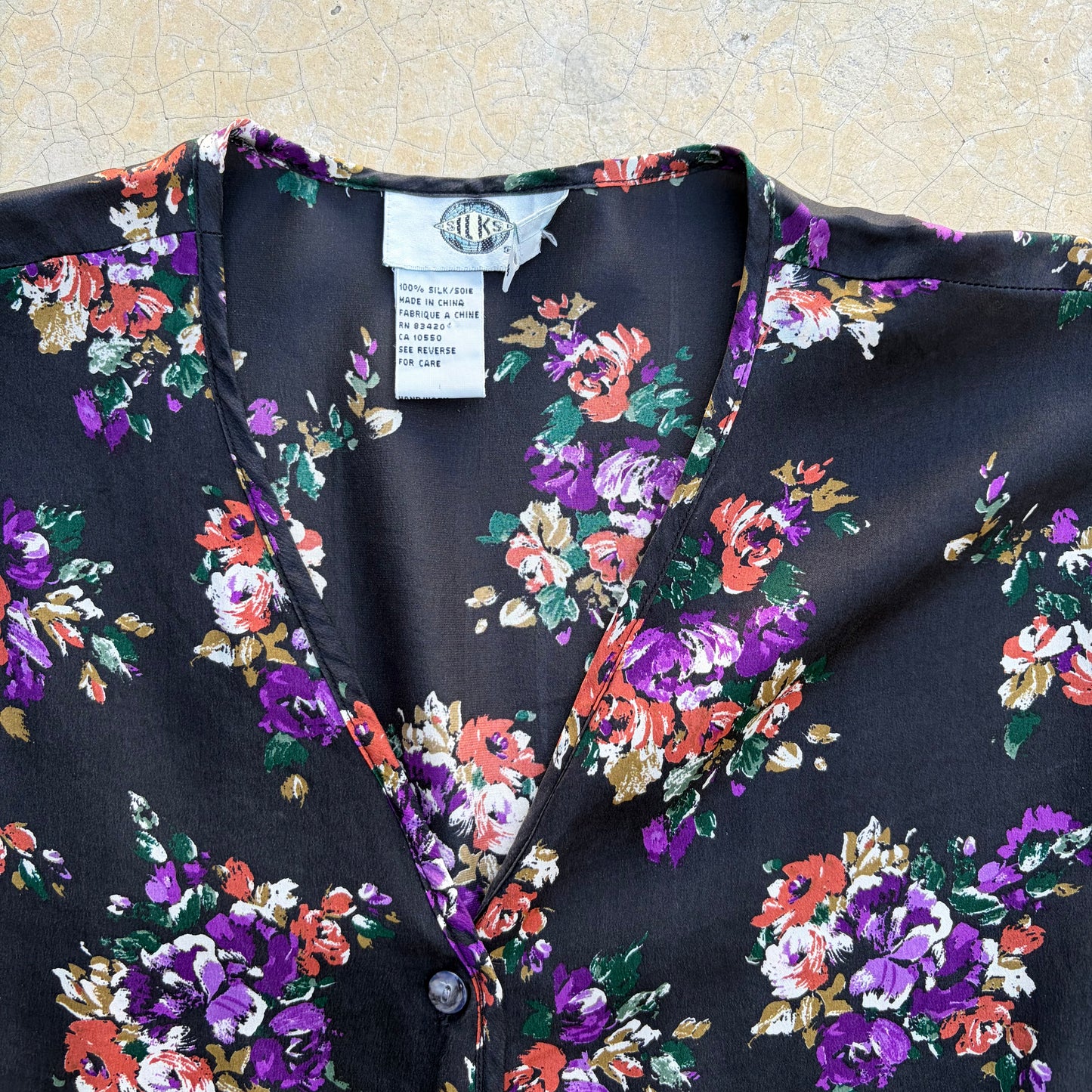 Vintage Silk Blouse ‘’Silks’’