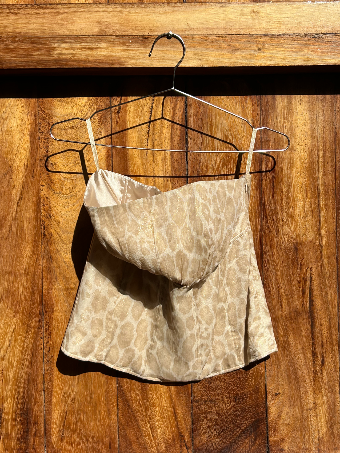 Vintage Y2K Silk Strapless Corset ‘’Arden B.’’