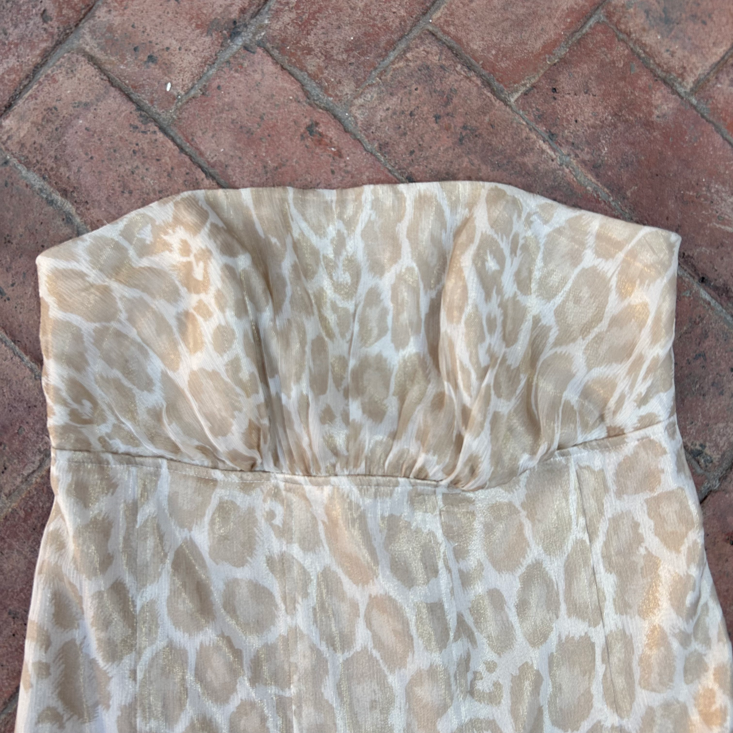 Vintage Y2K Silk Strapless Corset ‘’Arden B.’’