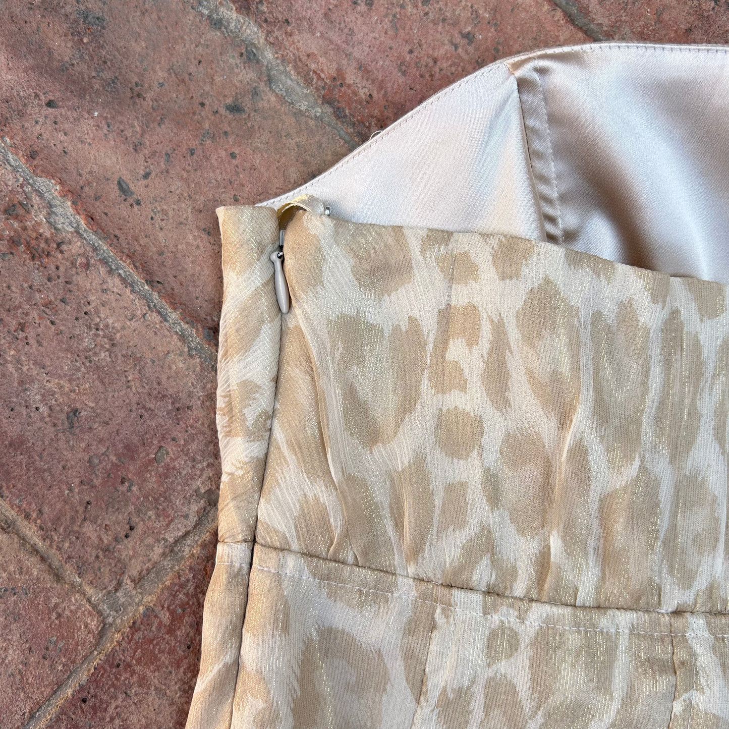 Vintage Y2K Silk Strapless Corset ‘’Arden B.’’