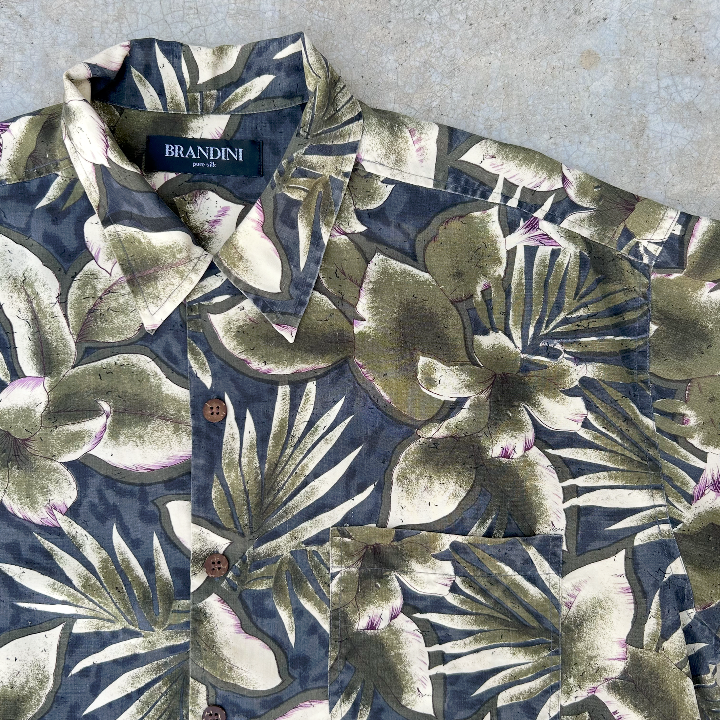 Vintage Silk Shirt ‘’Brandini’’