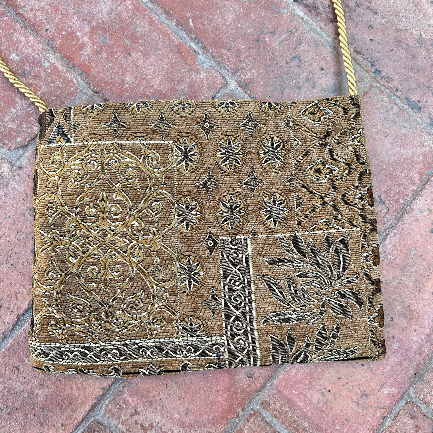 Vintage Hand Made Jacquard Crossboy Bag ‘’Sandra K’’