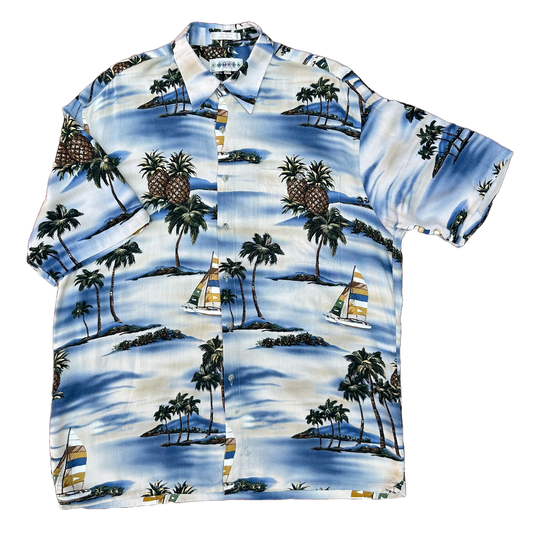 Vintage Hawaiian Shirt ‘’Campia Moda’’