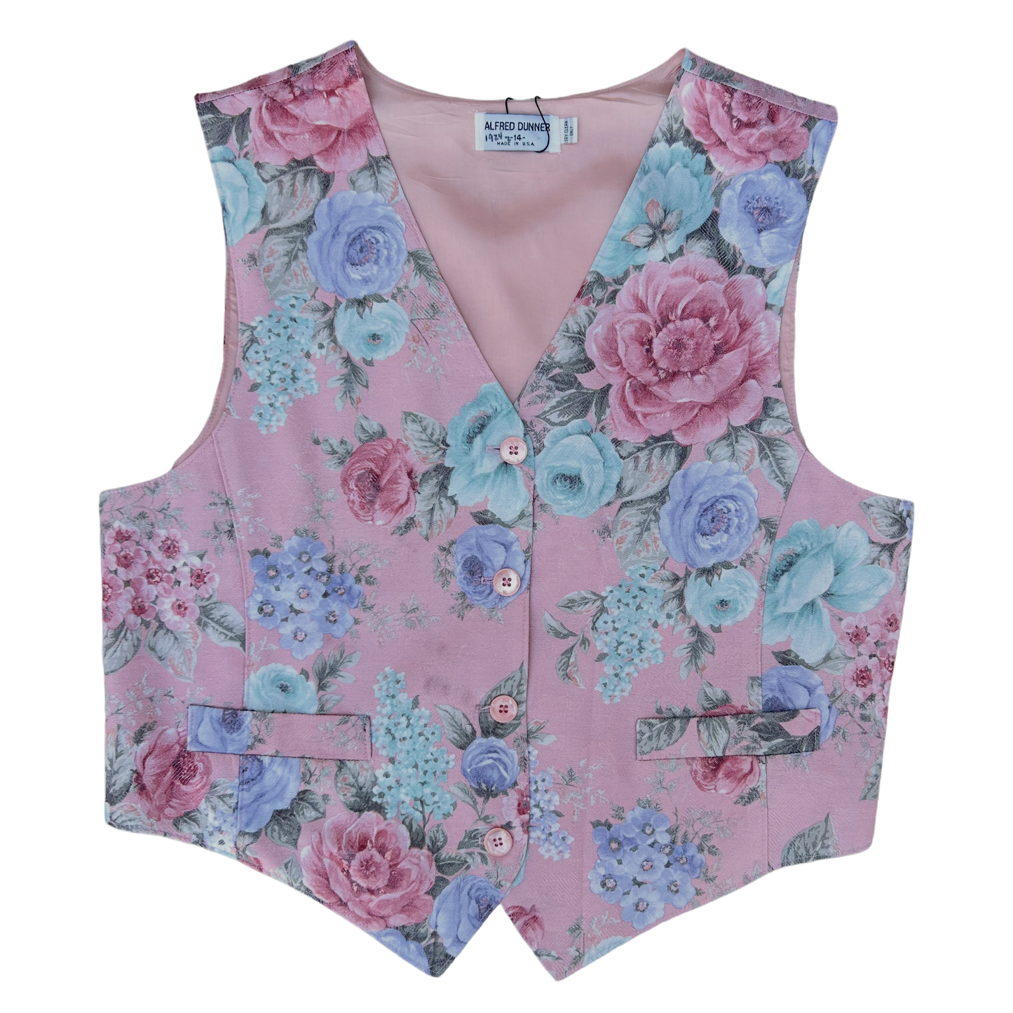 Vintage Jacquard Vest ‘’Alfred Dunner’’