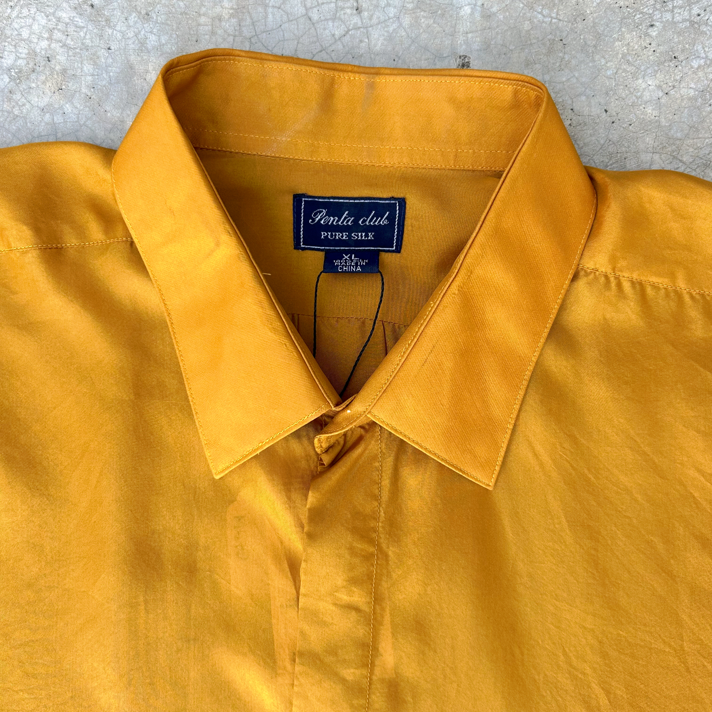 Vintage Silk Shirt ‘’Penta Club’’