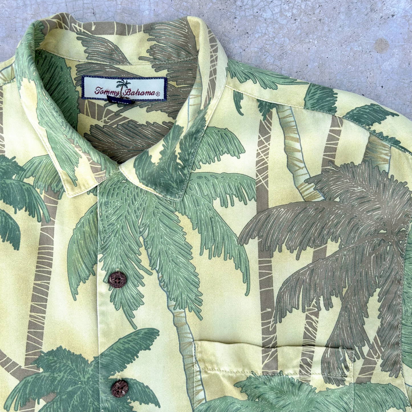 Vintage Hawaiian Silk Shirt ‘’Tommy Bahama’’