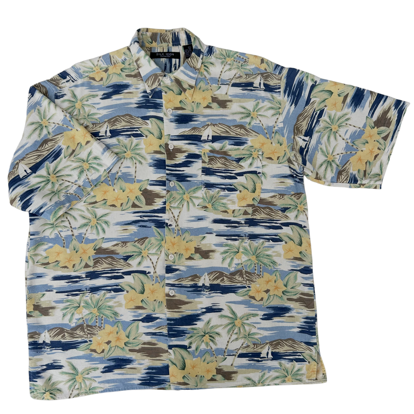 Hawaiian Silk Shirt ‘’Silk Icon’’