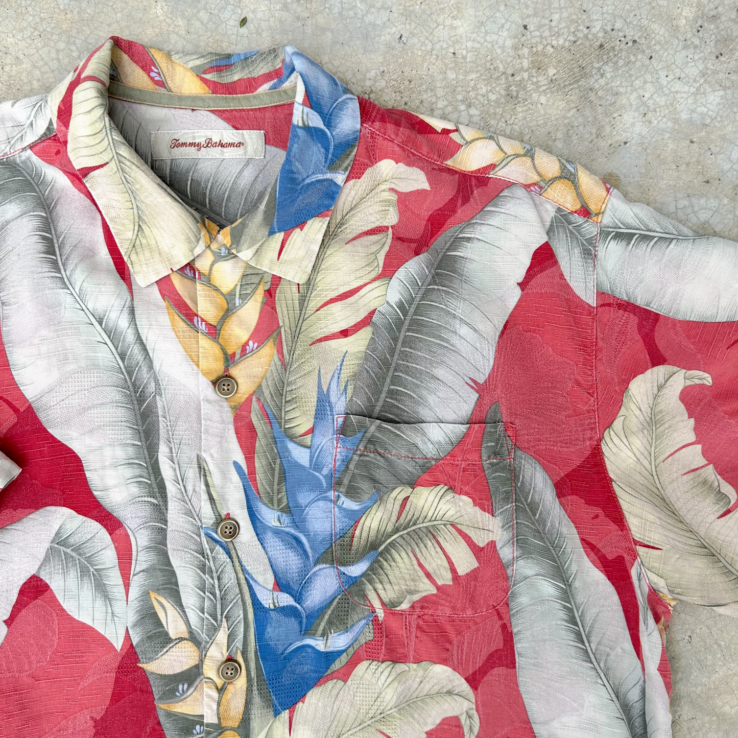 Vintage Silk Shirt ‘’Tommy Bahama’’