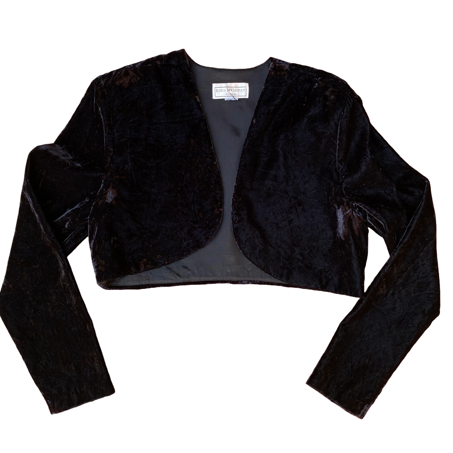 Vintage Velvet Bolero ‘’Jessica McClintock’’