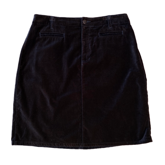 Vintage Cotton Velvet Skirt ‘’Liz Claiborne’’