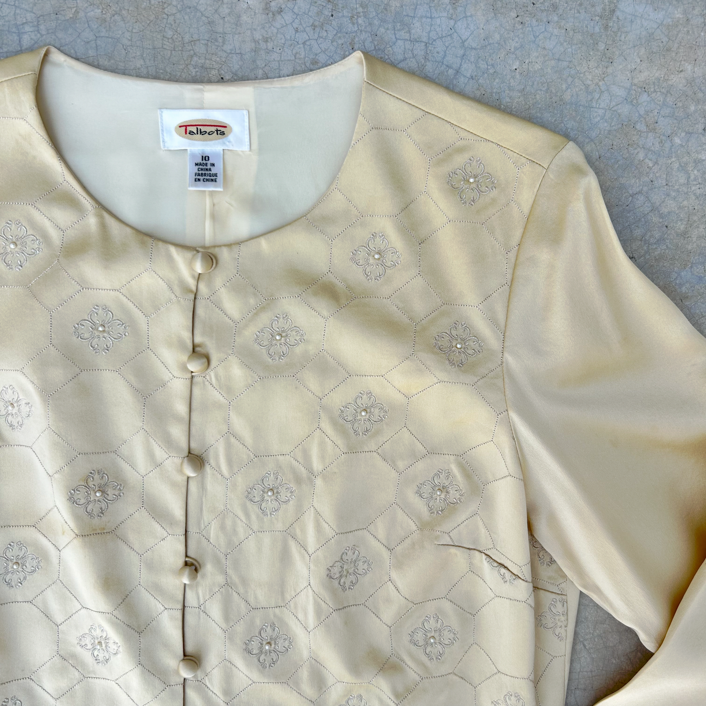 Vintage Silk Blazer ‘’Talbots’’