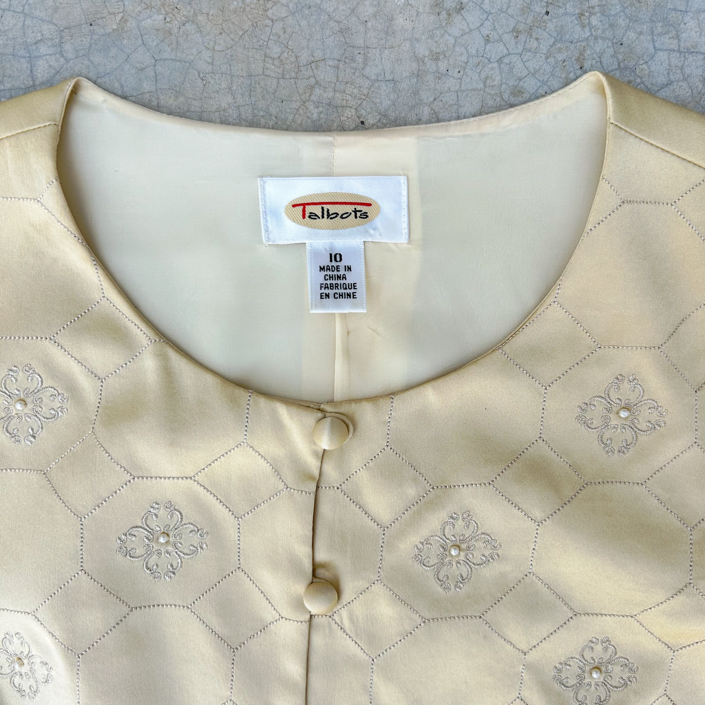 Vintage Silk Blazer ‘’Talbots’’