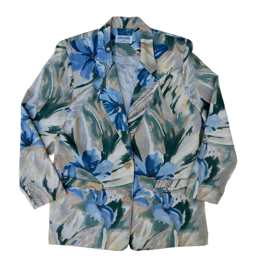Vintage Linen Blazer ‘’Alfred Dunner’’
