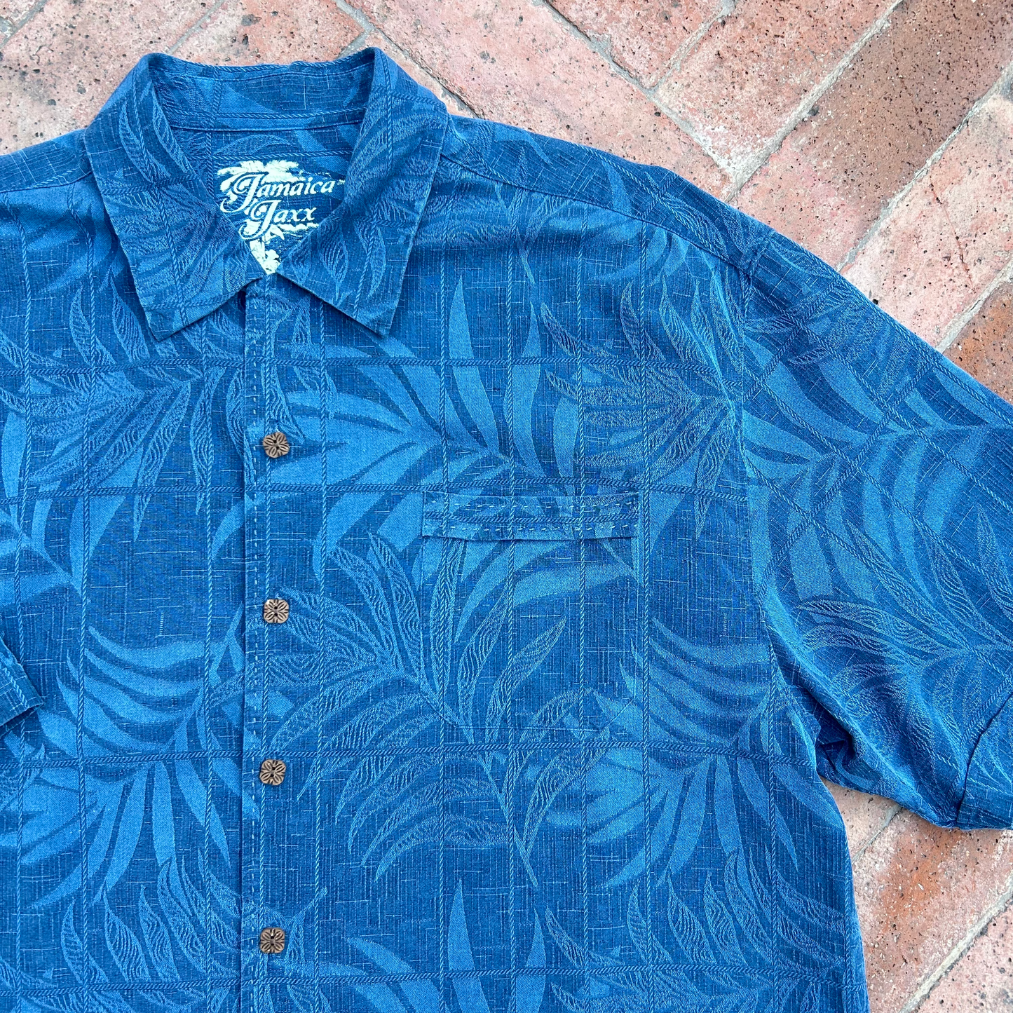 Vintage Hawaiian Silk Shirt ‘’Jamaica Jaxx’’