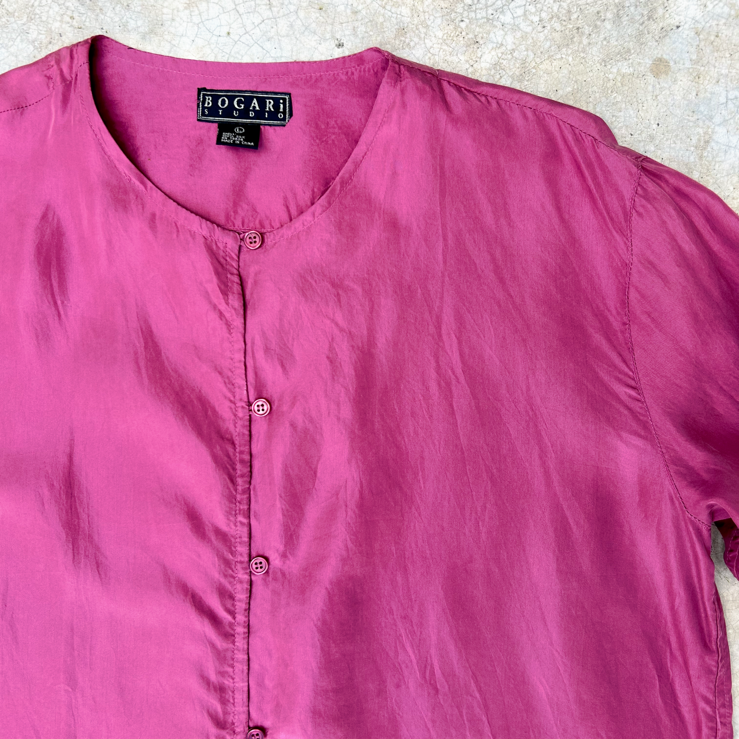 Vintage Silk Shirt ‘’Bogari Studio’’
