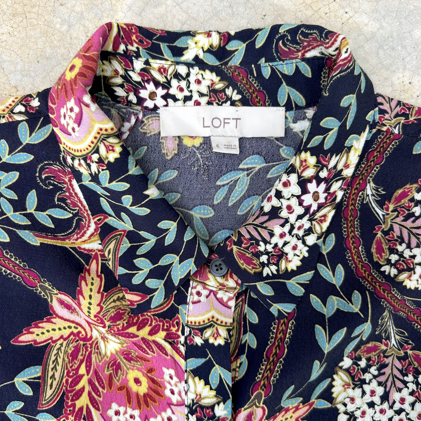 Floral Shirt Midi Dress ‘’Loft’’