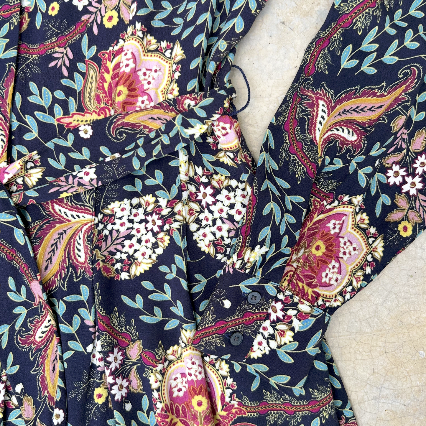 Floral Shirt Midi Dress ‘’Loft’’