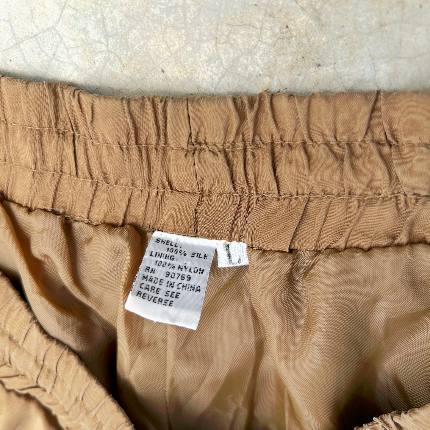 Vintage Silk Pants ‘’Sin Marca’’