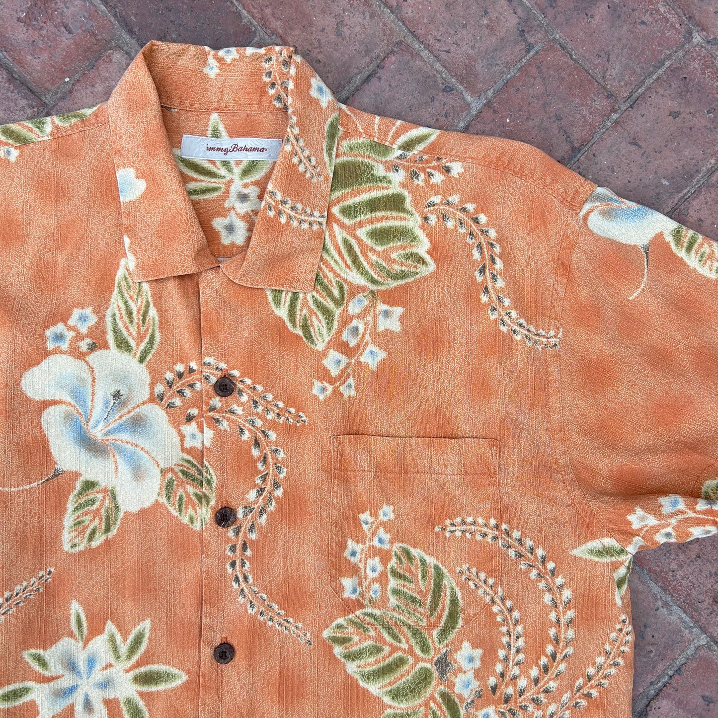 Hawaiian Silk Shirt ‘’Tommy Bahama’’