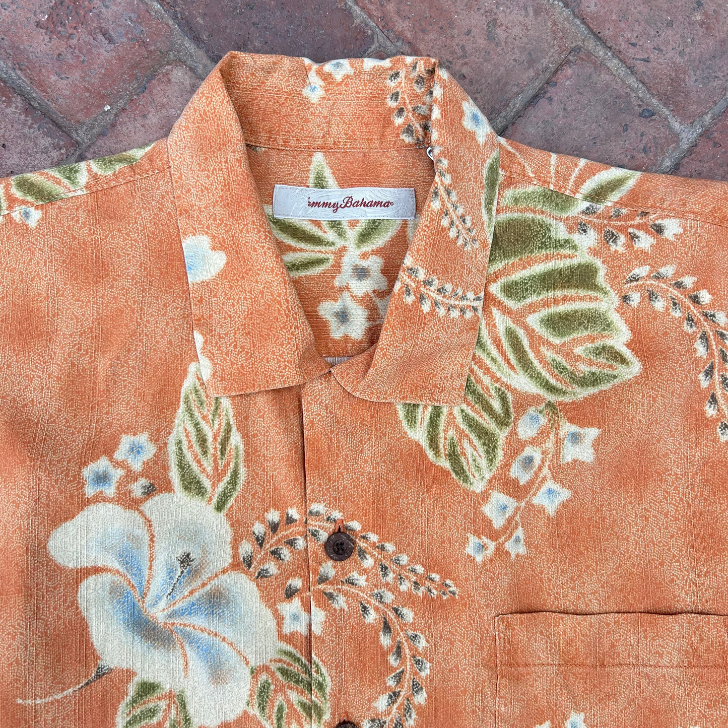 Hawaiian Silk Shirt ‘’Tommy Bahama’’