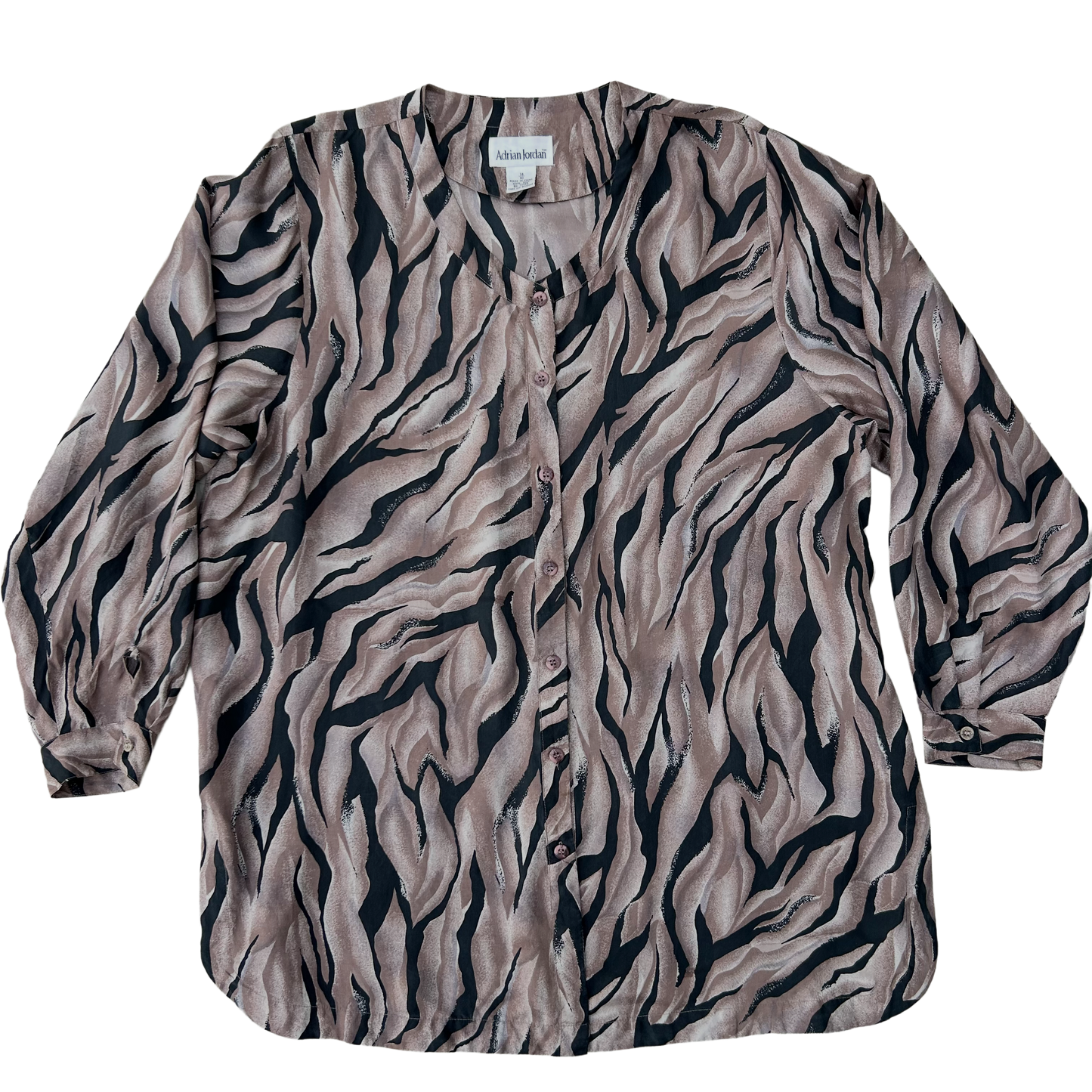 Vintage Silk Shirt ‘’Adrian Jordan’’