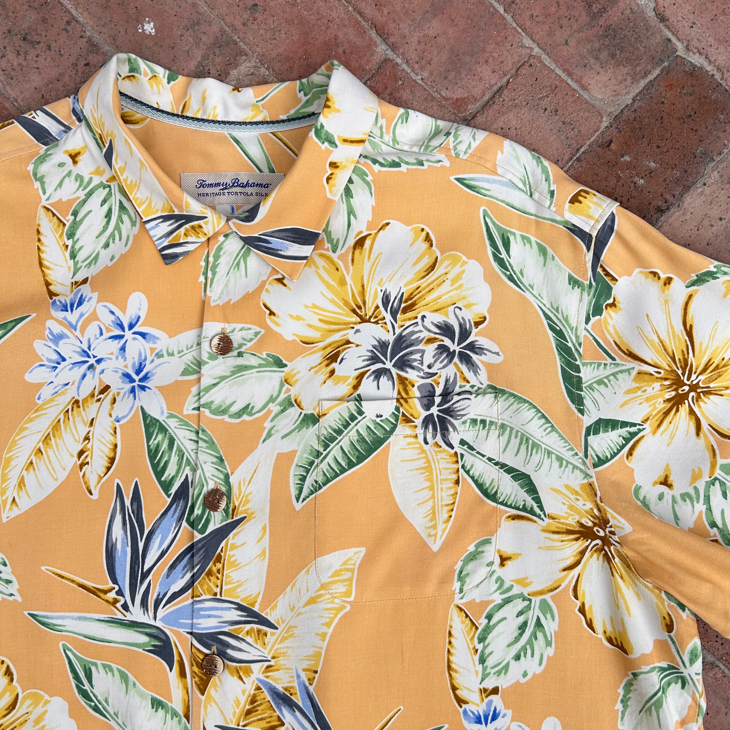 New Hawaiian Silk Shirt ‘’Tommy Bahama’’